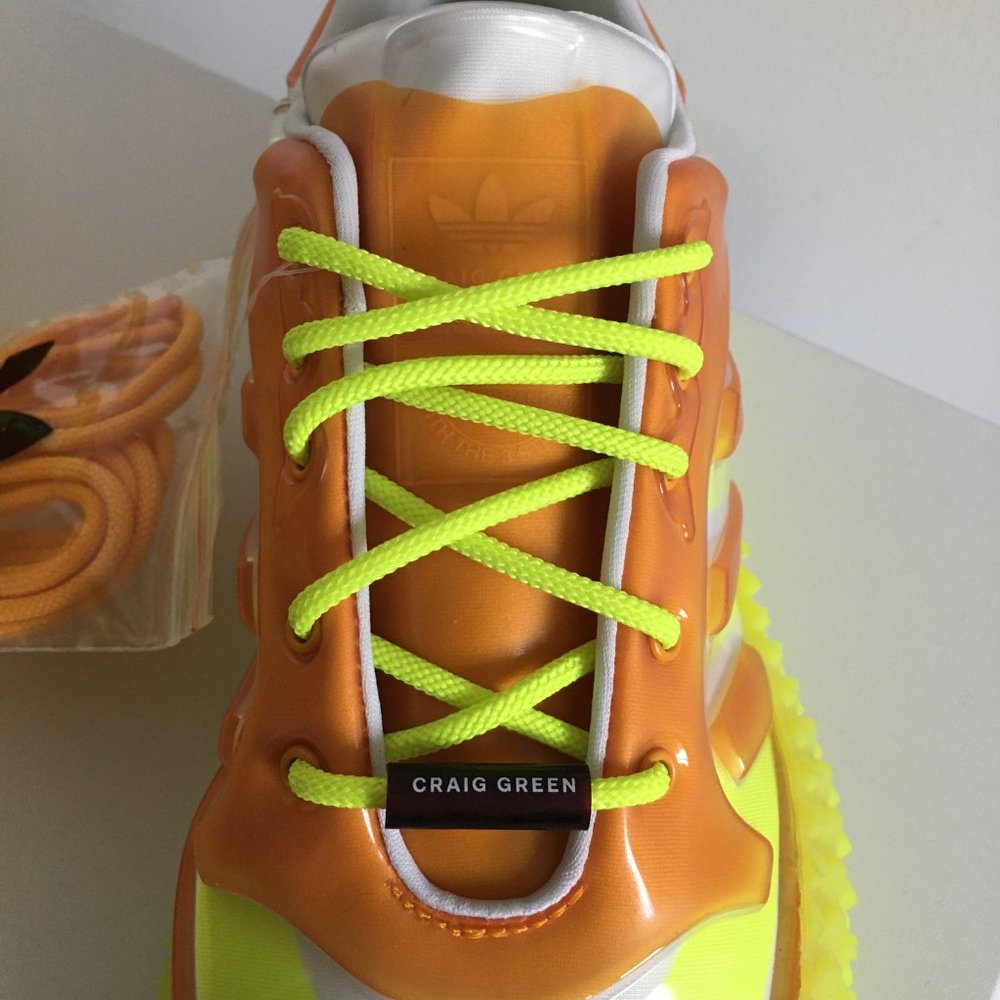 Adidas x Craig Green yellow orange insulated designer sneakers shoes - Picture 7 of 14